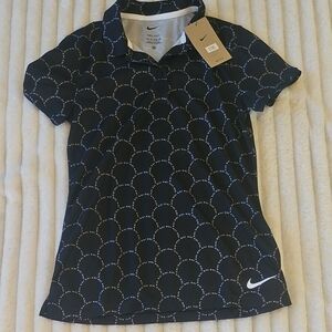 Nike Women's Black Golf Polo